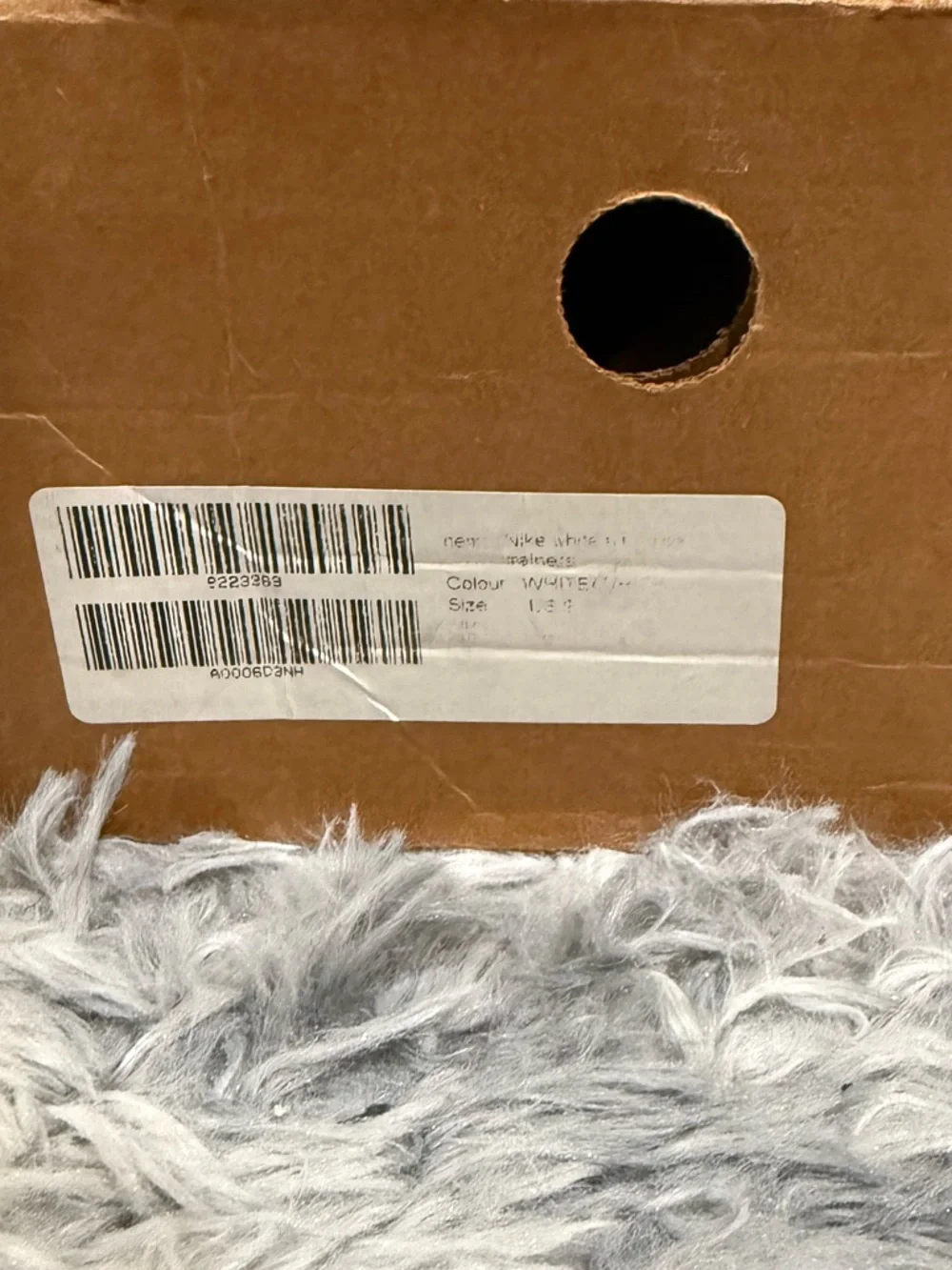 Women’s Nike Air Force 1 Low White Leather Sneakers - Picture 6 of 6